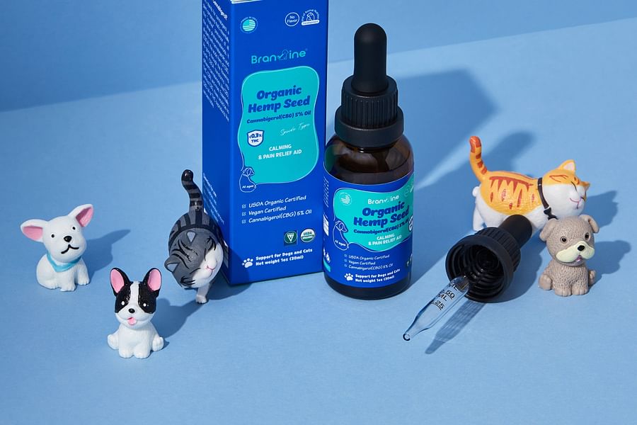 Hemp seed powder for dogs