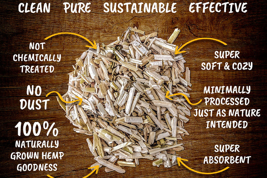 Eco-Friendly Hemp Pet Bed